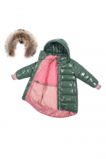 Пальто для девочки GnK ЗС-818 превью фото